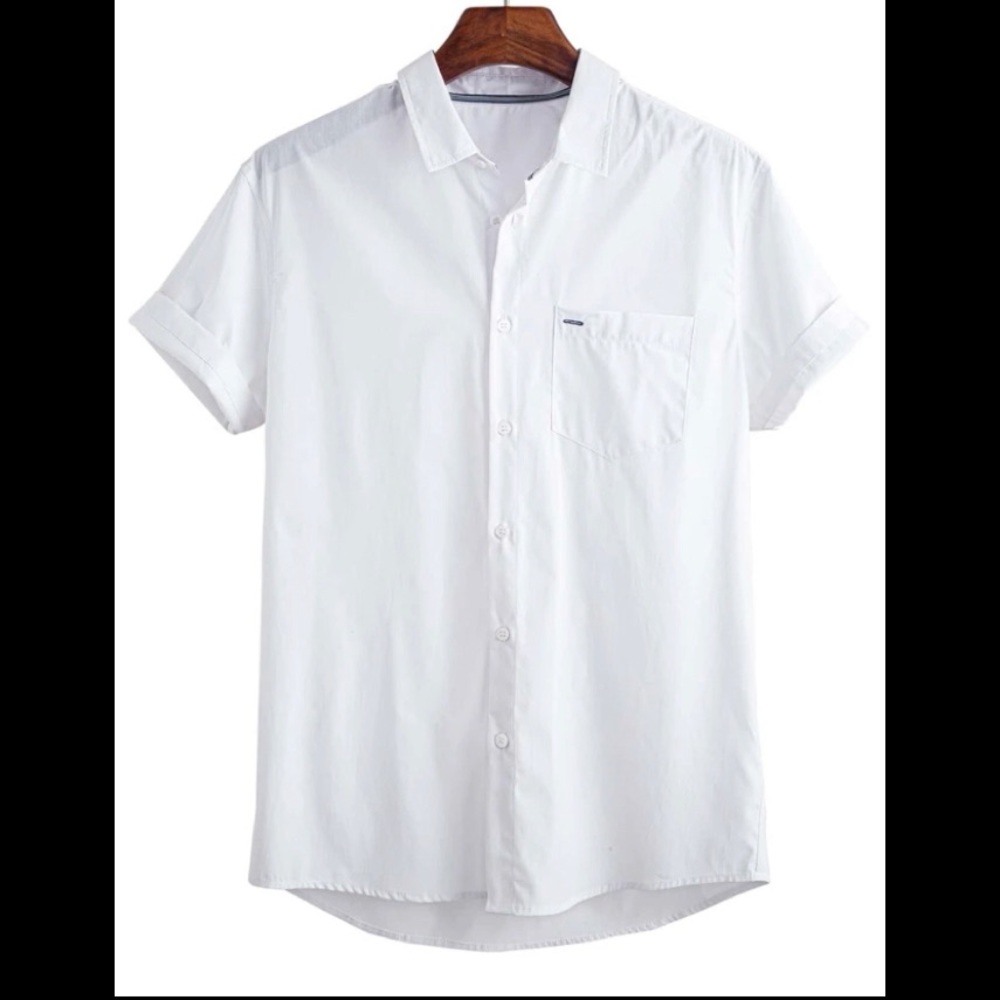DONATED TO CHARITY Men’s White Shirt